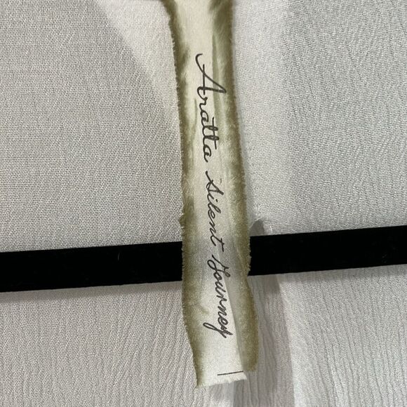 ARATTA SILENT JOURNEY Floral Embroidered Long Sleeve Tunic Blouse, Size M - Picture 5 of 14